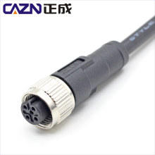 IP67 Unshielded Shielded 5 pin B Code Male Female M12 PVC PUR Cable